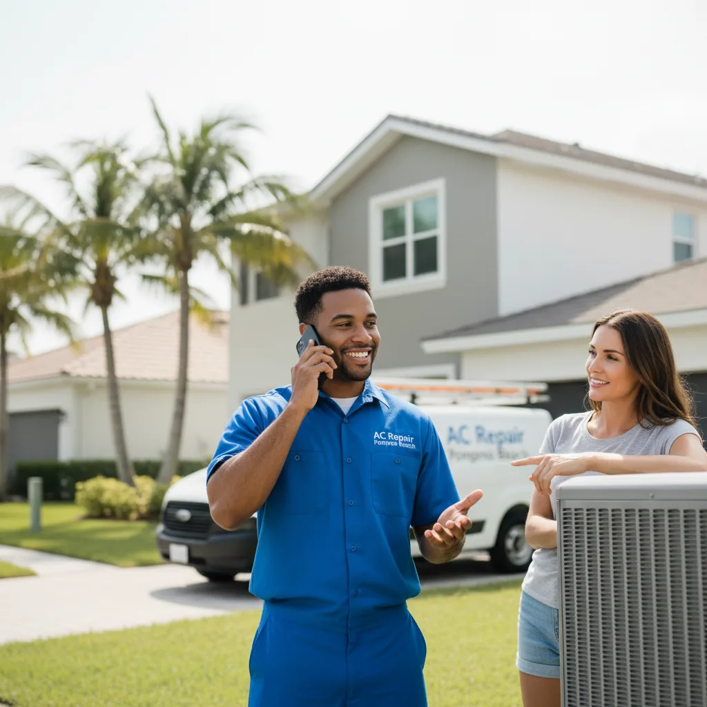 AC Repair Pompano Beach customer support in Sparrows Point